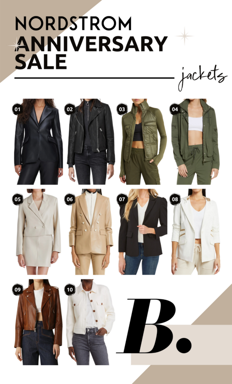 Favorite Jackets | Nordstrom Anniversary Sale 2023