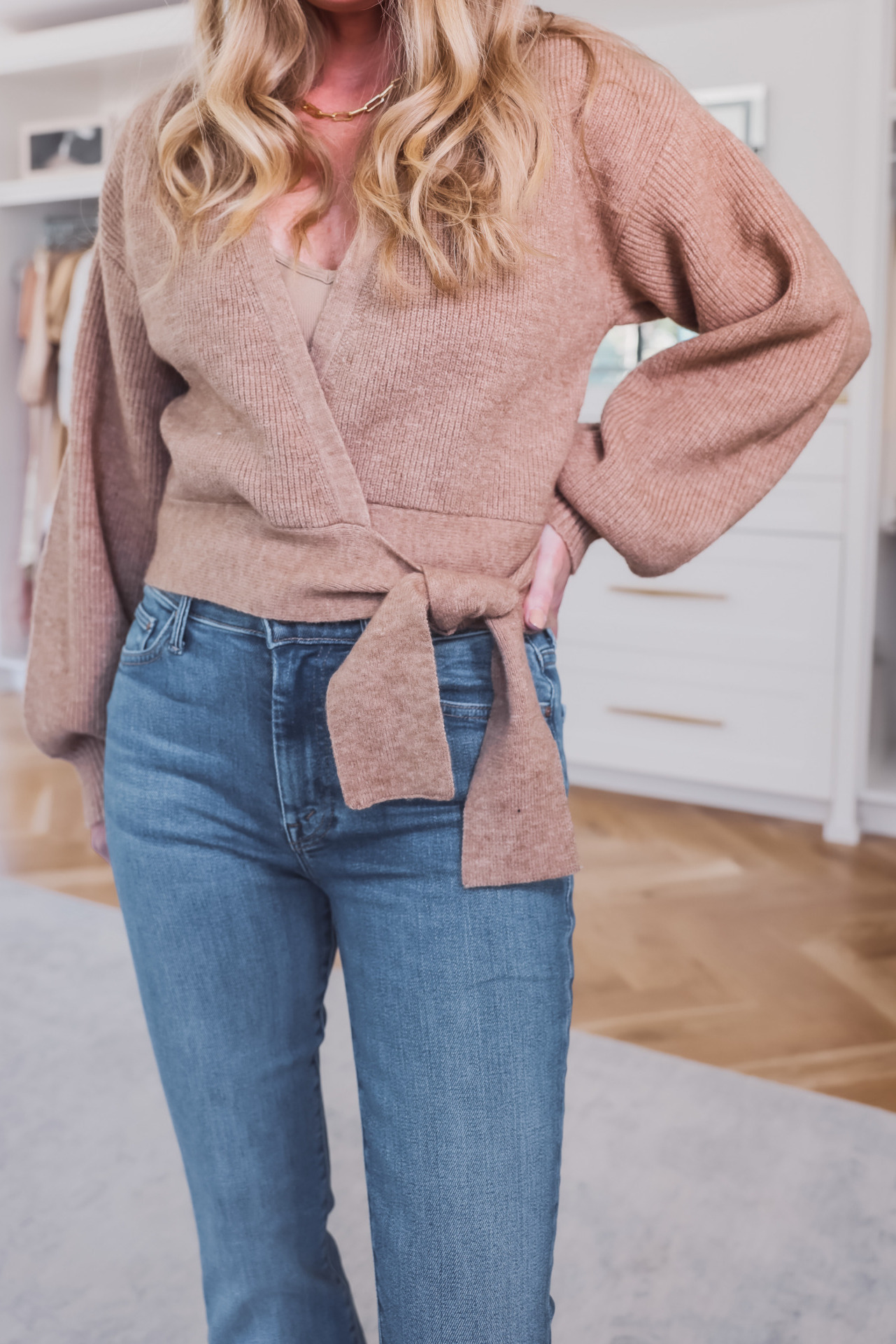 Flattering Sweater for fall