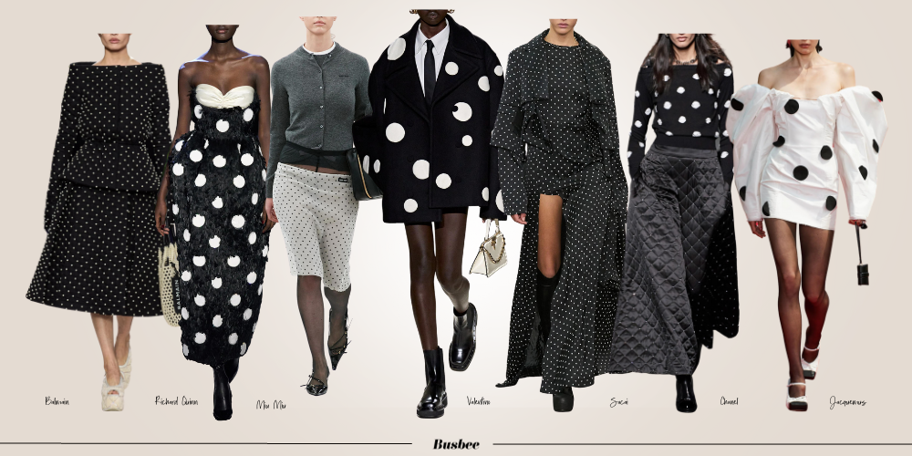 wearable fall trends, fall fashion trends, fall trends, wearable trends, how to wear trends, trends over 40, wearing trends over 40, 2023 fall fashion trends, 2022 wearable fall trends, 2023 color trends, polka dot trend, polka dots