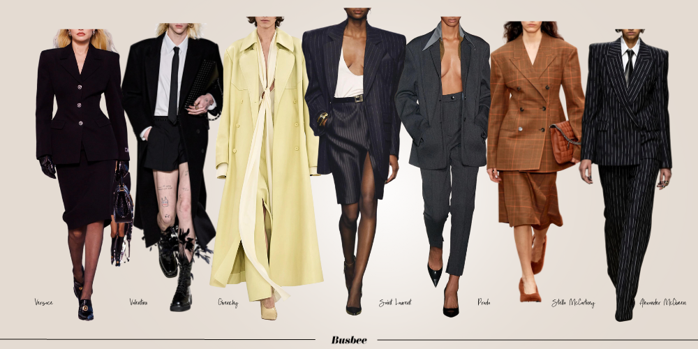 wearable fall trends, fall fashion trends, fall trends, wearable trends, how to wear trends, trends over 40, wearing trends over 40, 2023 fall fashion trends, 2022 wearable fall trends, 2023 suiting trends, women's suiting trends