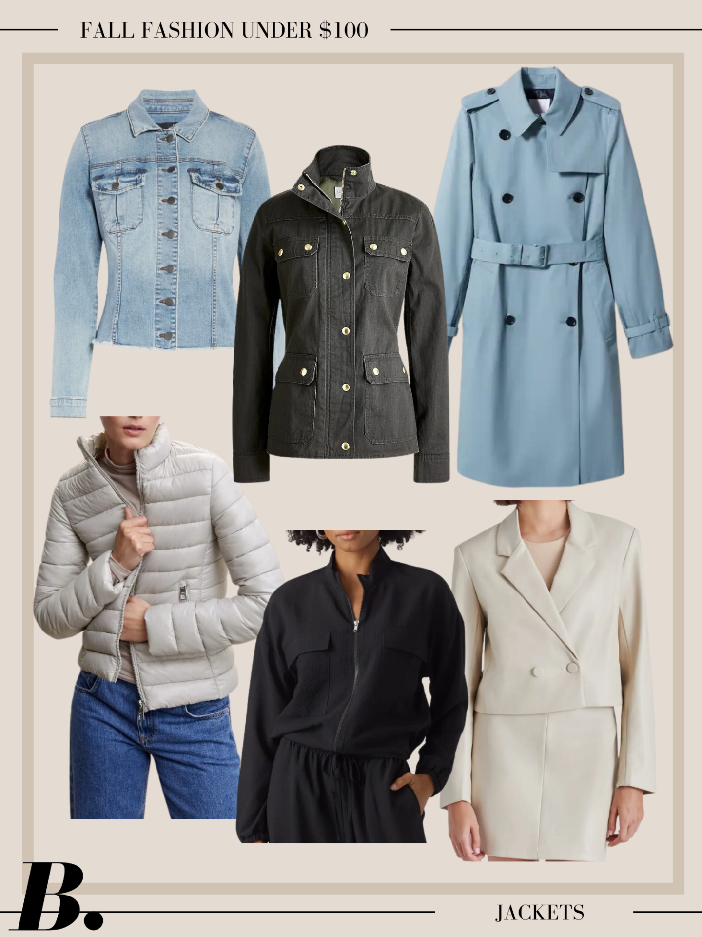 Fall fashion under $100, affordable fall fashion finds, fall fashion favorites for women, fall outfits, fall sweaters, fall tops, best jeans for fall, wide-leg trousers, denim midi skirt, best fall boots and booties, fall accessories, fall jackets, affordable fall jackets, lady jackets, Erin Busbee, Busbee Style, Fashion Over 40, Telluride, CO