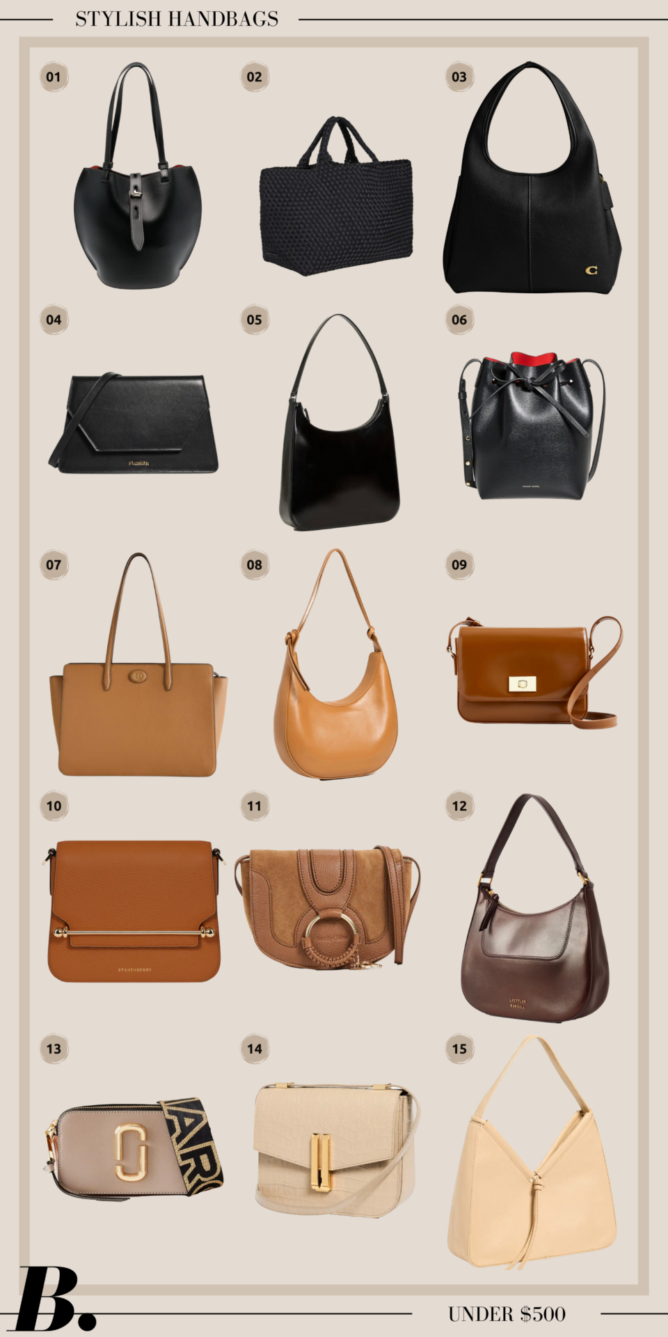 Handbags Under $500