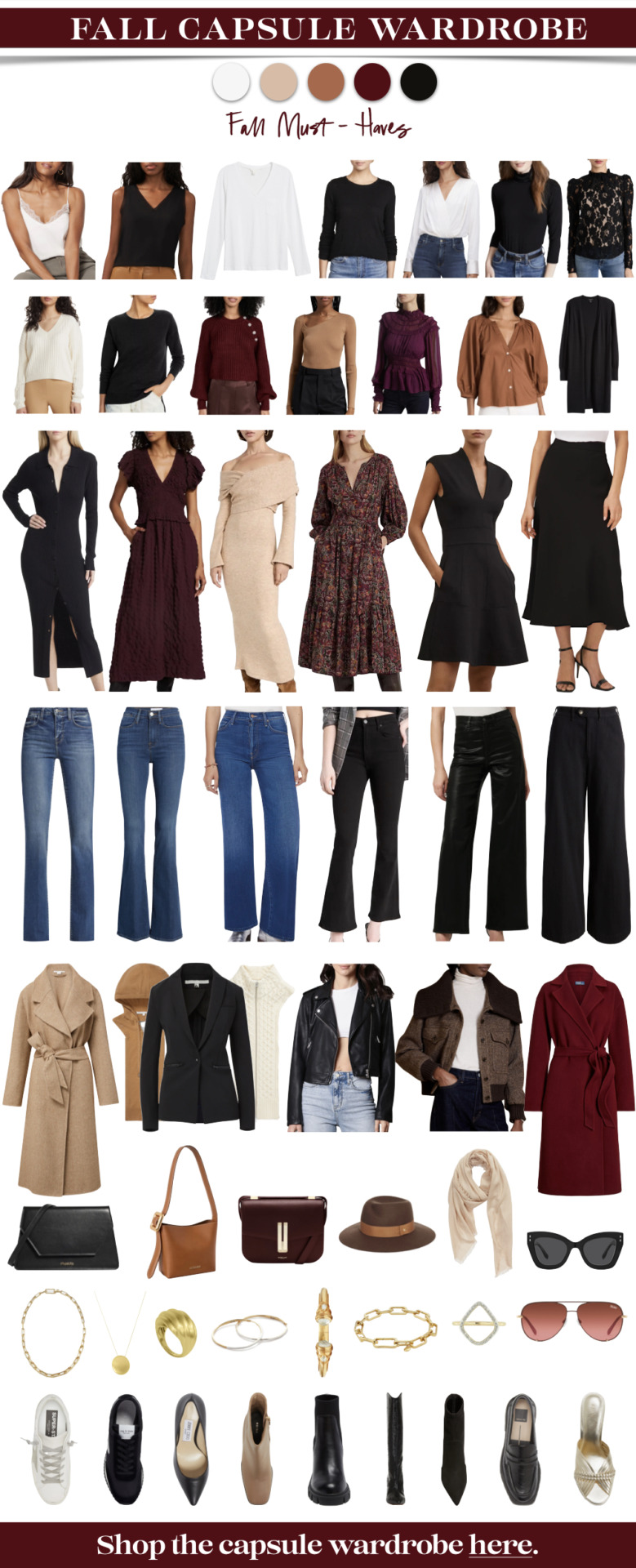 10 Fall Wardrobe Essentials for Women