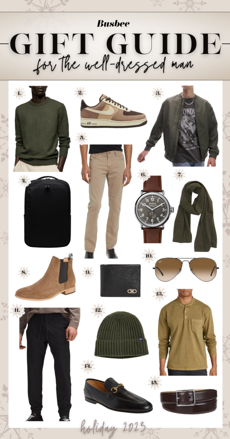 Gifts For The Well-Dressed Man | Stylish Men's Gifts | Men's Gift Guide
