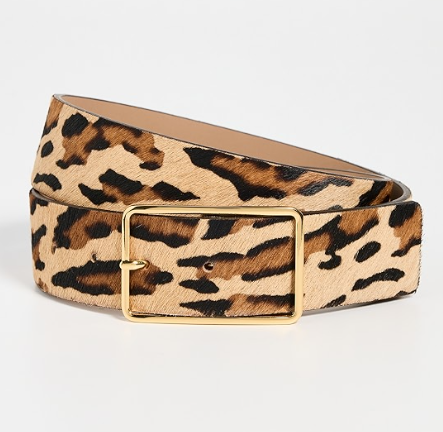 animal print belt