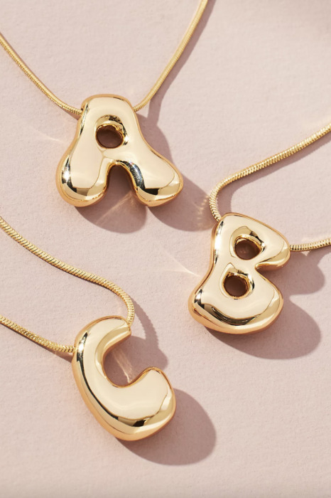 Generation Z Gift Ideas | initial necklace