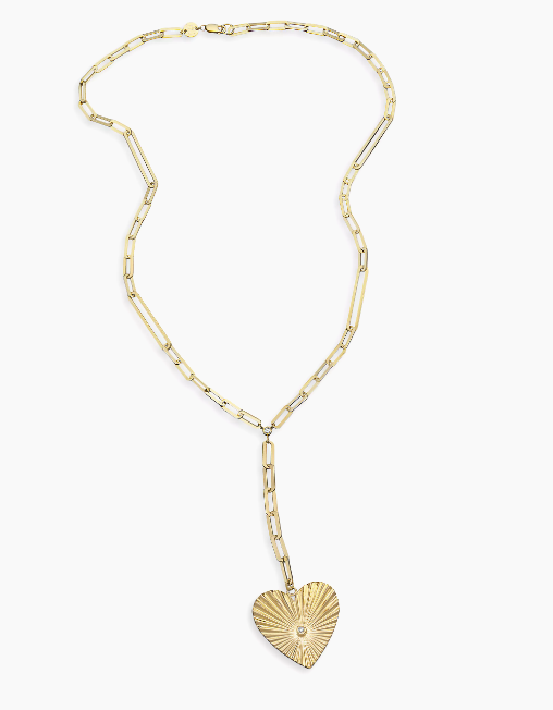 luxe gift ideas gold necklace