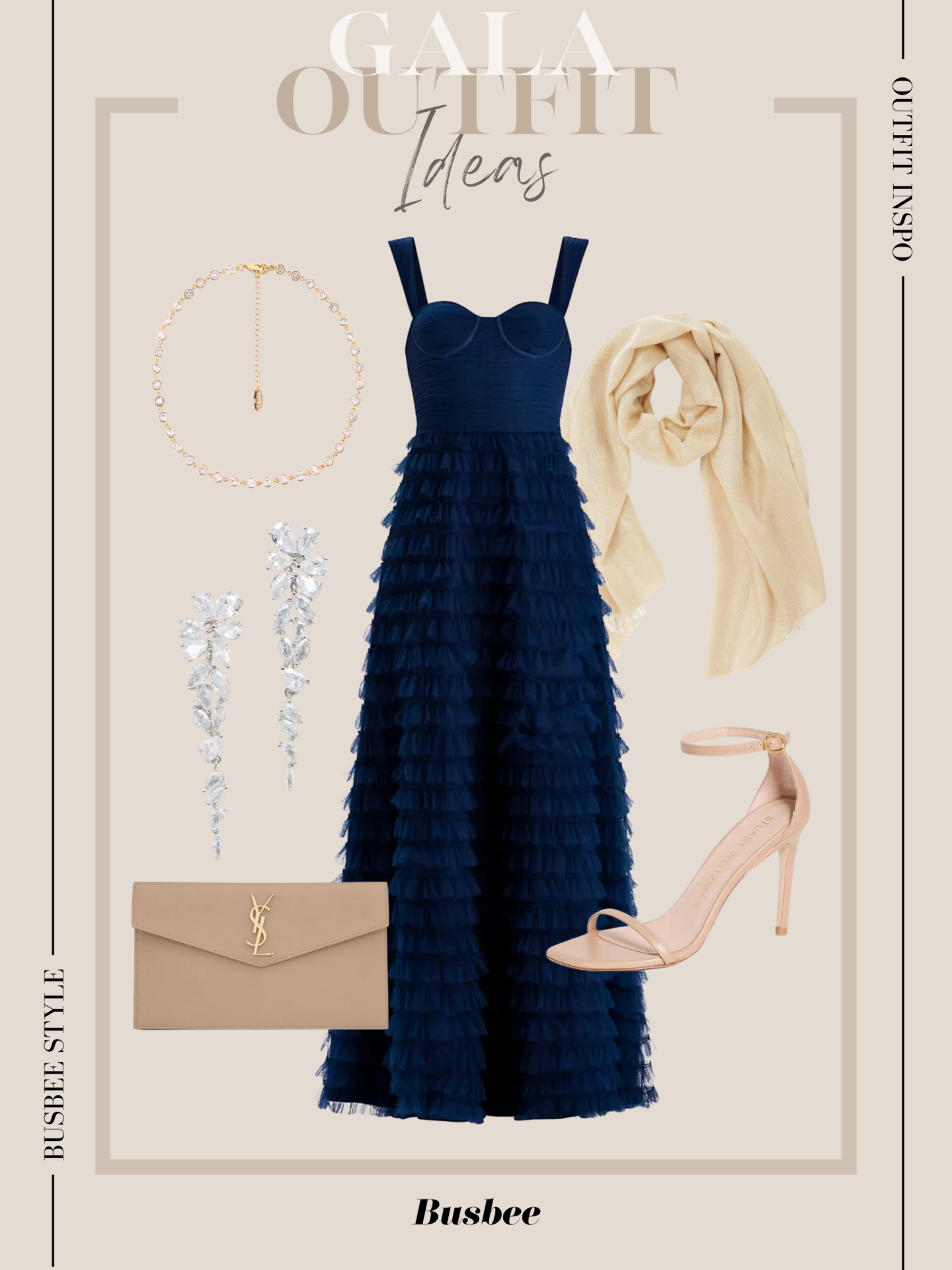 Tiered Ruffle Gown | What To Wear To A Gala
