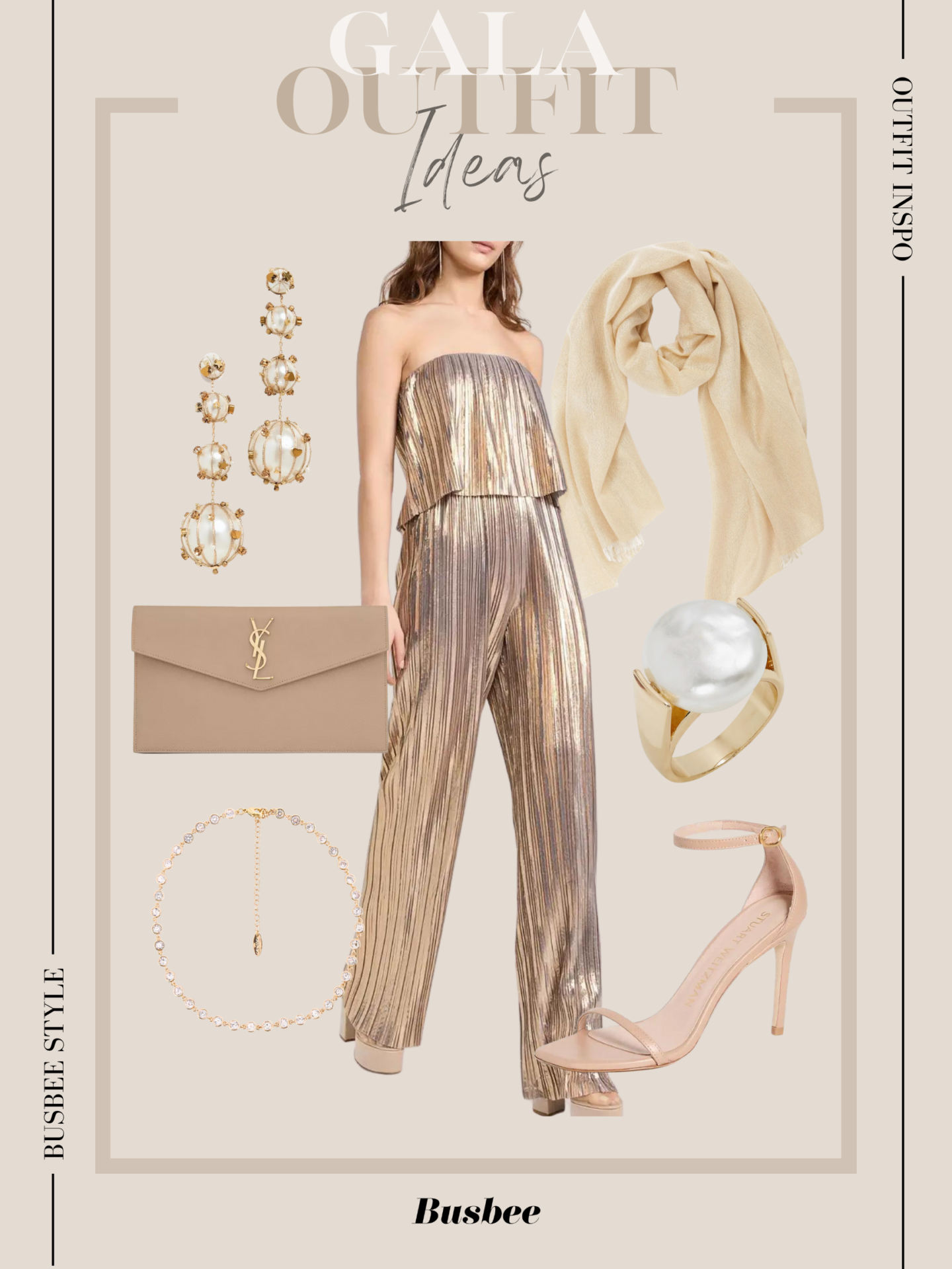 Pleated Jumpsuit | What To Wear To A Gala