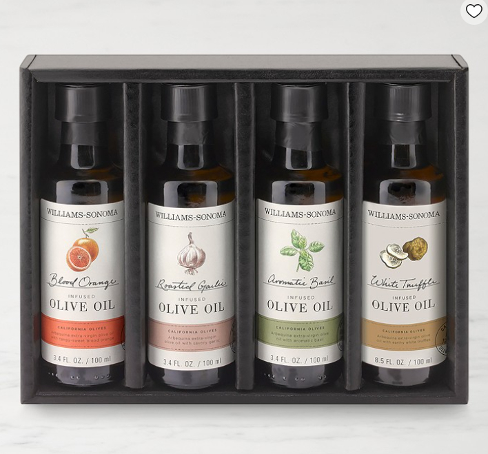 gifts for the hostess - olive oil gift set