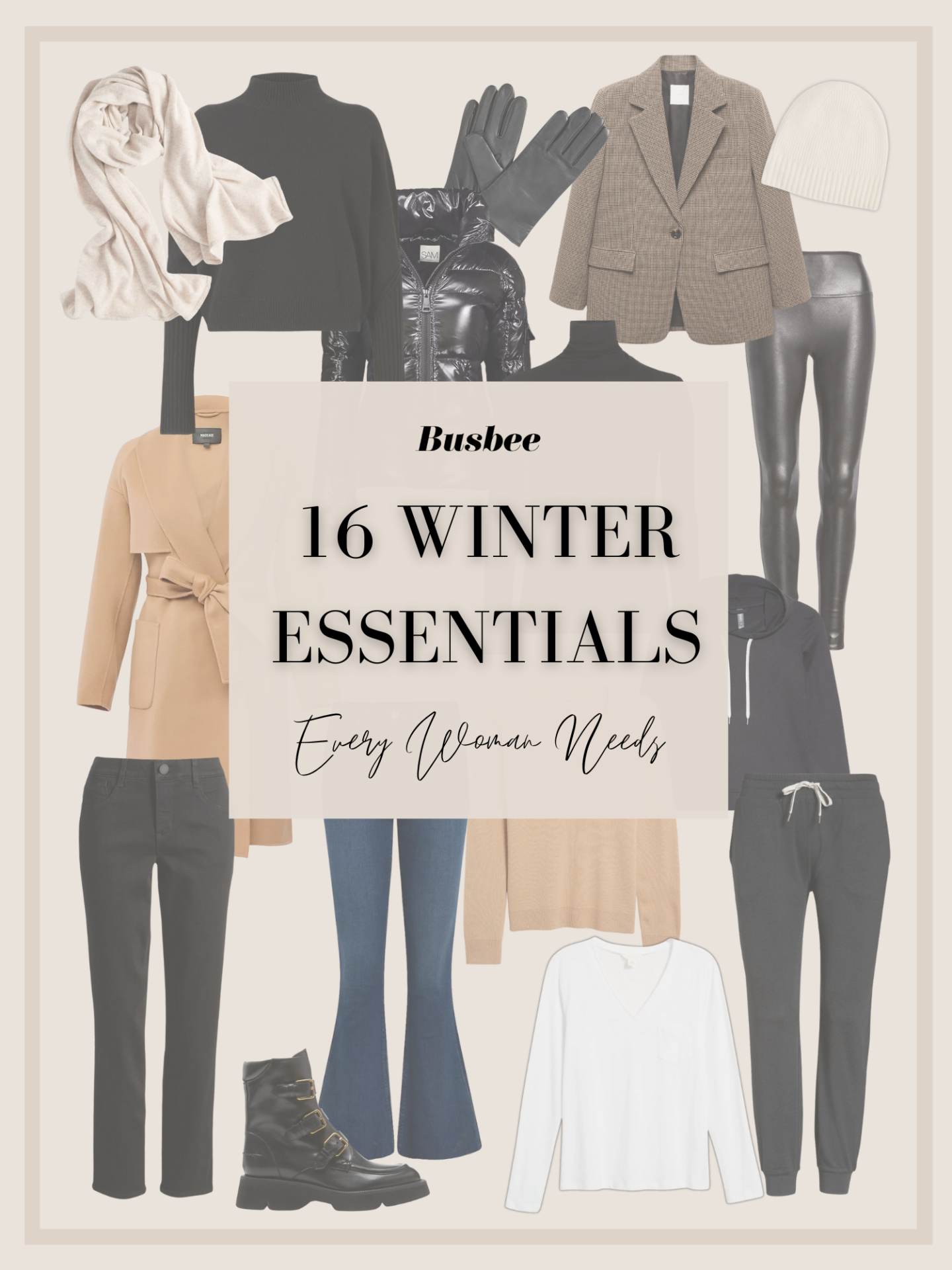 16 winter essentials for women