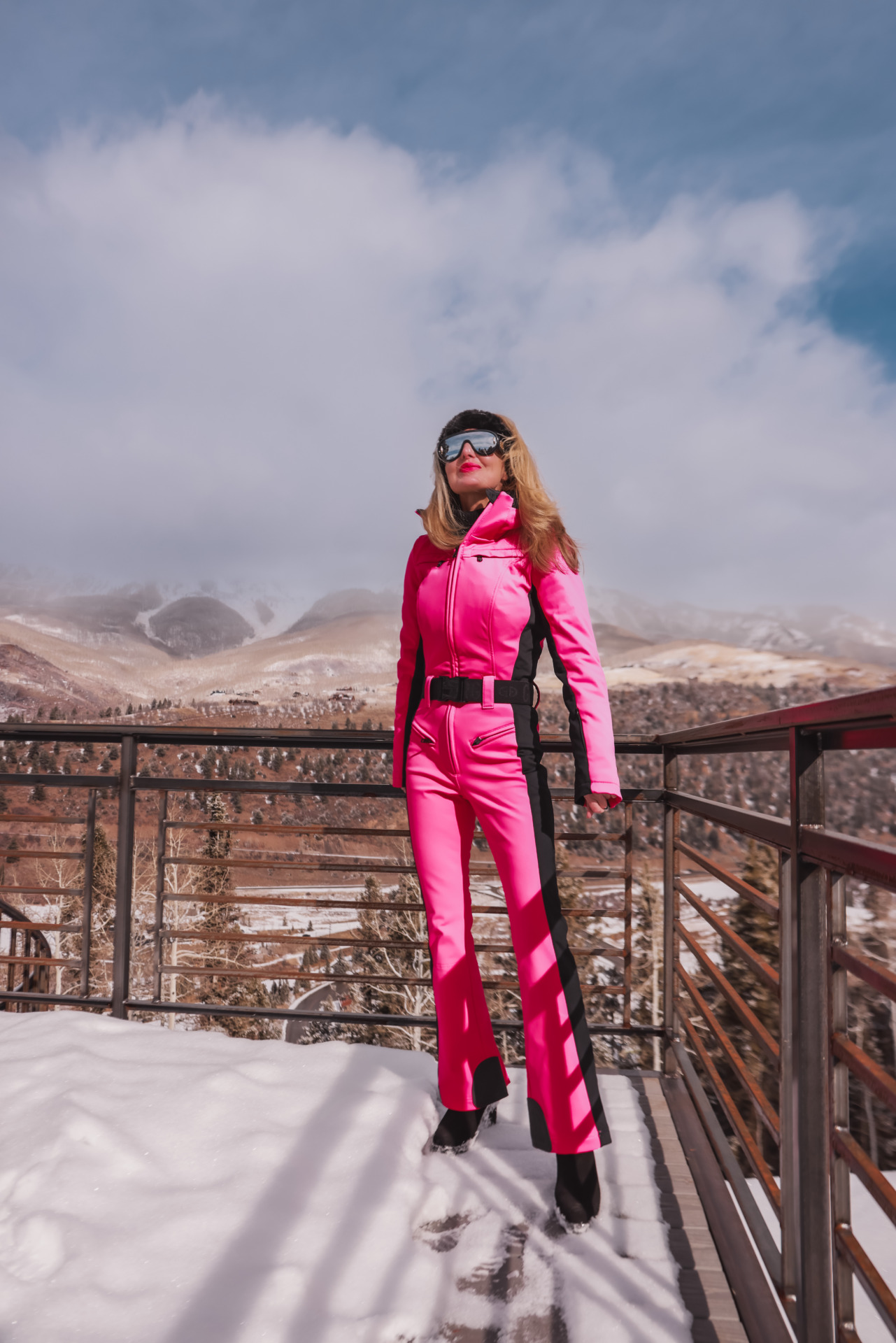 Stylish Pink Ski Outfits