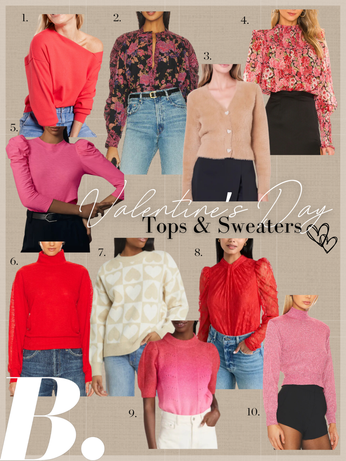 Valentine's Day Tops & Sweaters