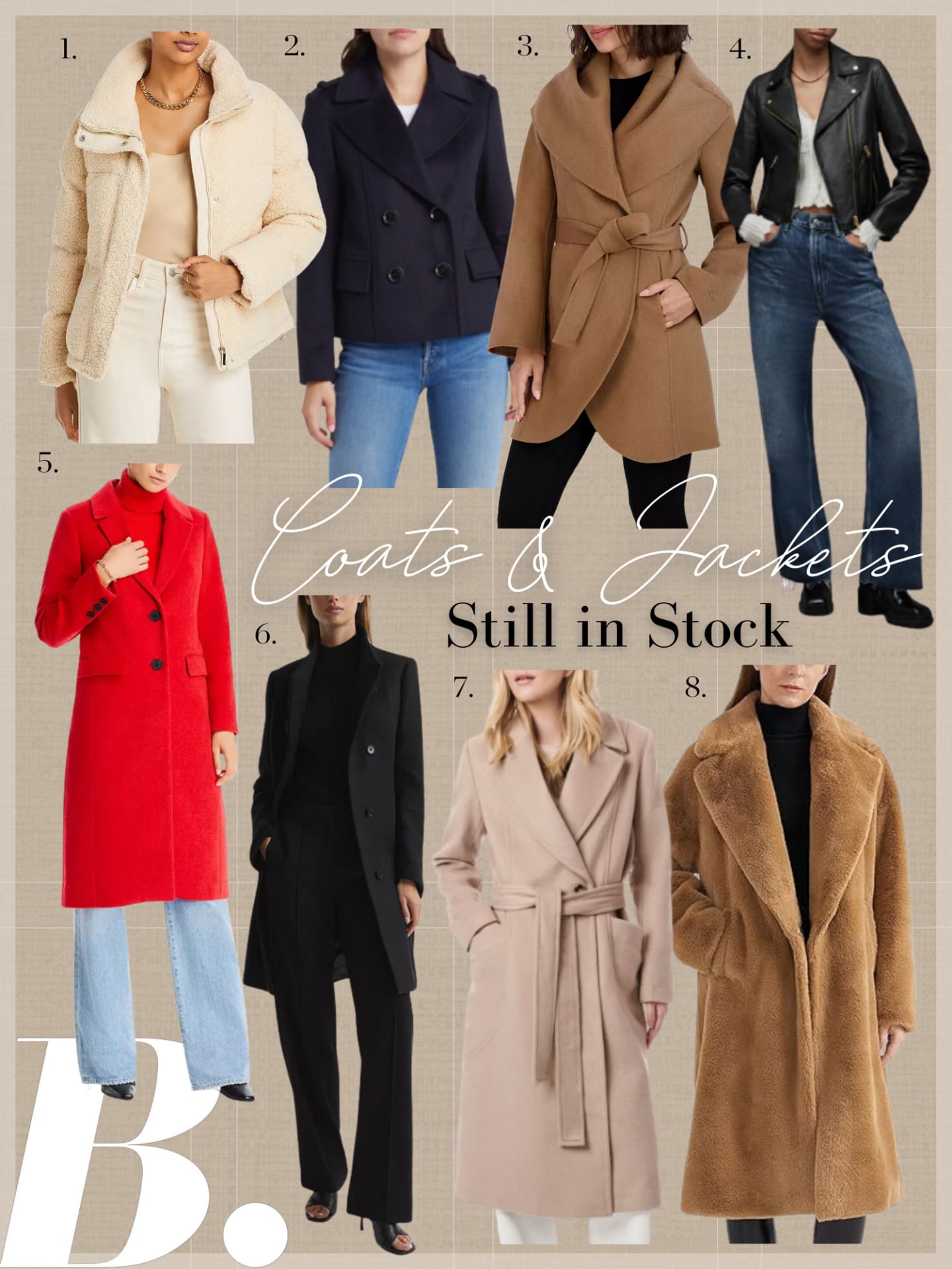 Transitional Coats & Jackets Still In Stock