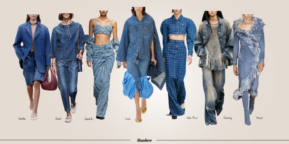 Denim everything spring fashion trends