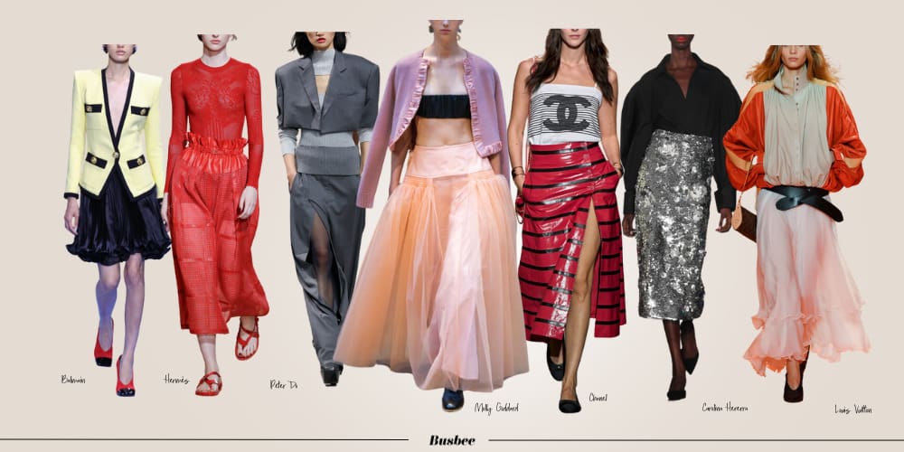 Sensational Skirts spring fashion trends