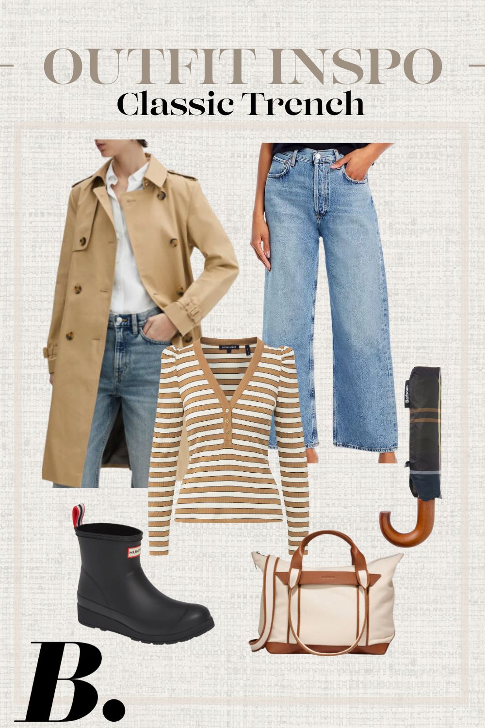 how to style a trench coat