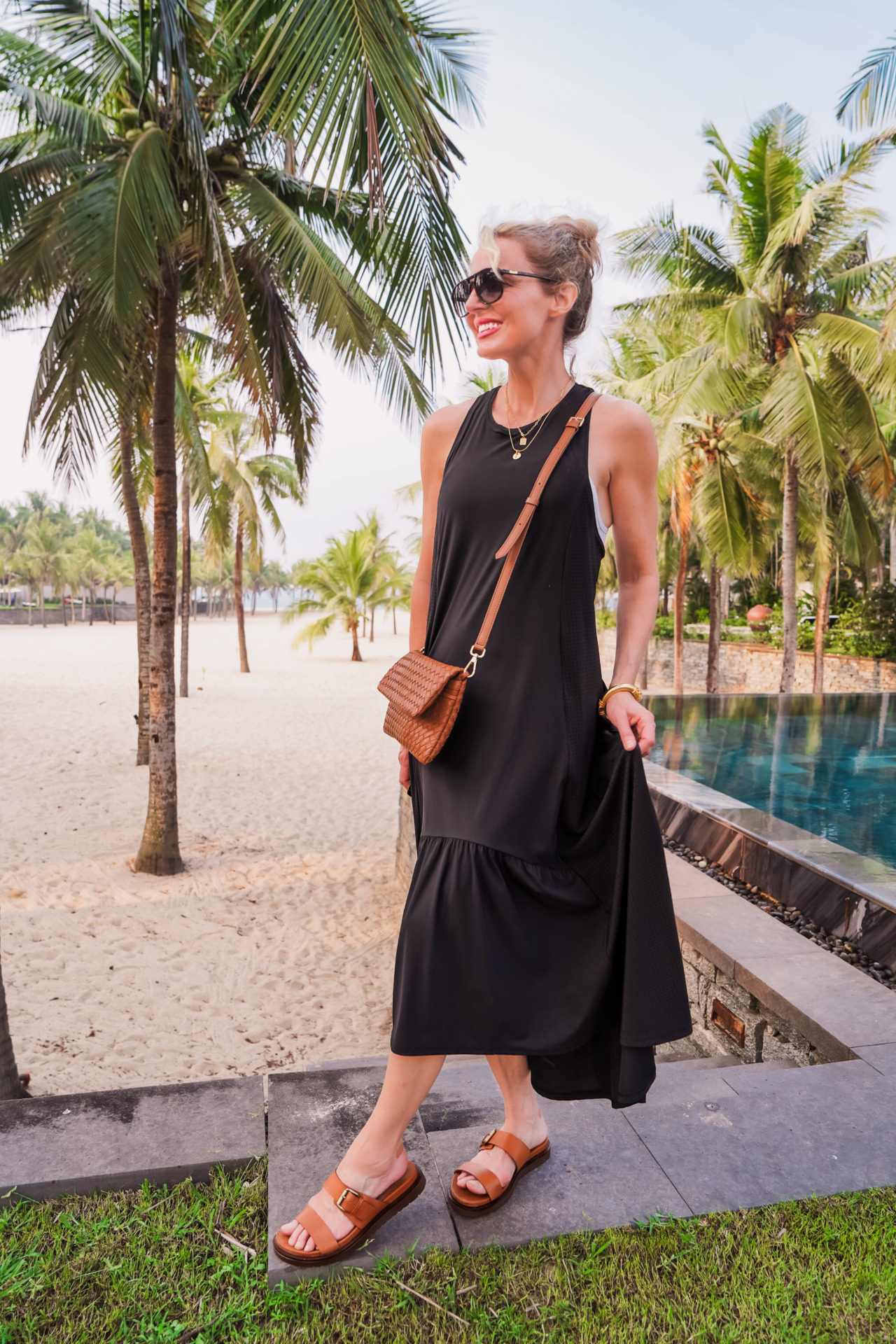Black Midi Dress | Casual Elegant Outfits