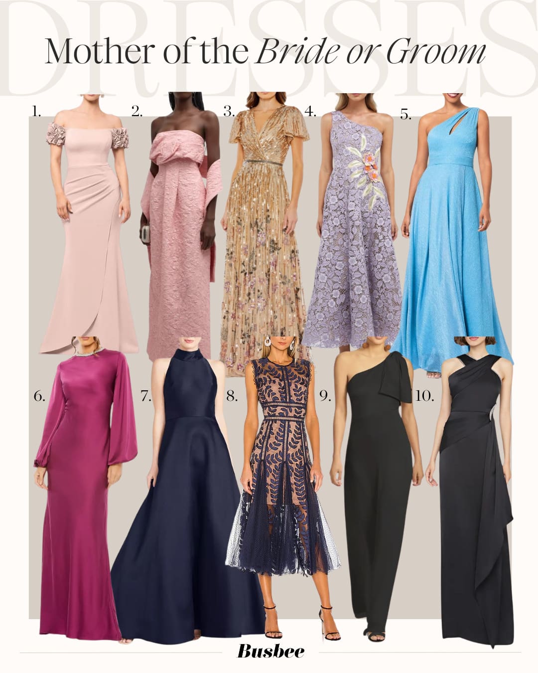 Mother of The Bride or Groom Dresses