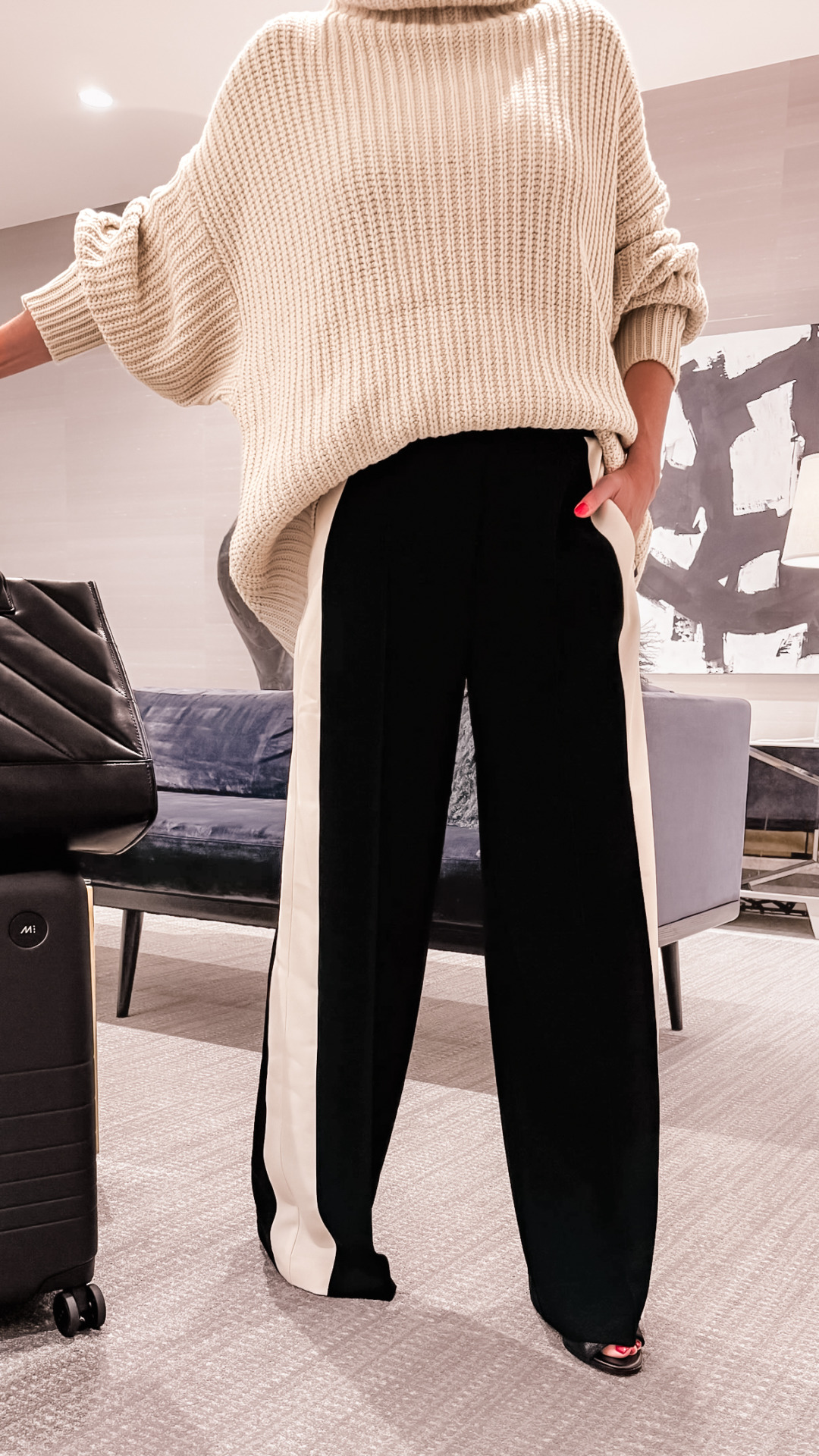 Nordstrom Sale Outfits Reiss Wide-Leg Pants