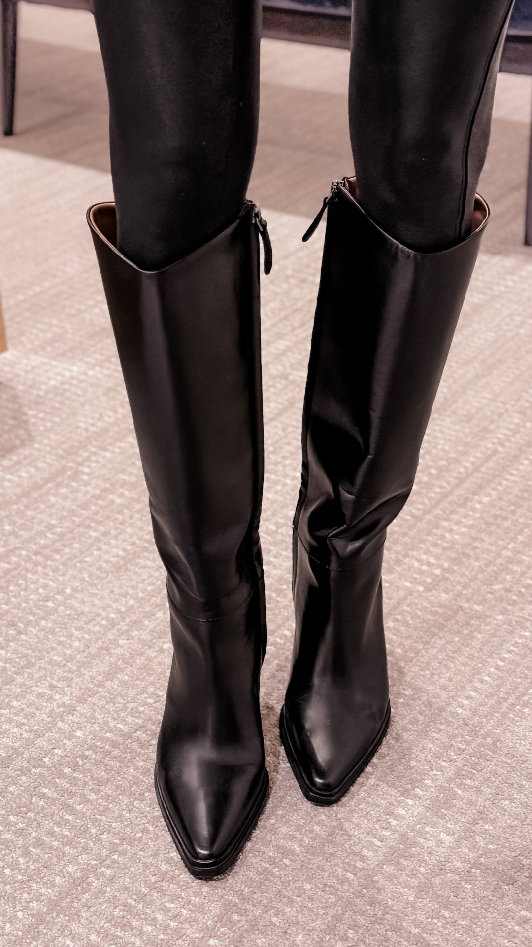 knee-high boots by Franco Sarto