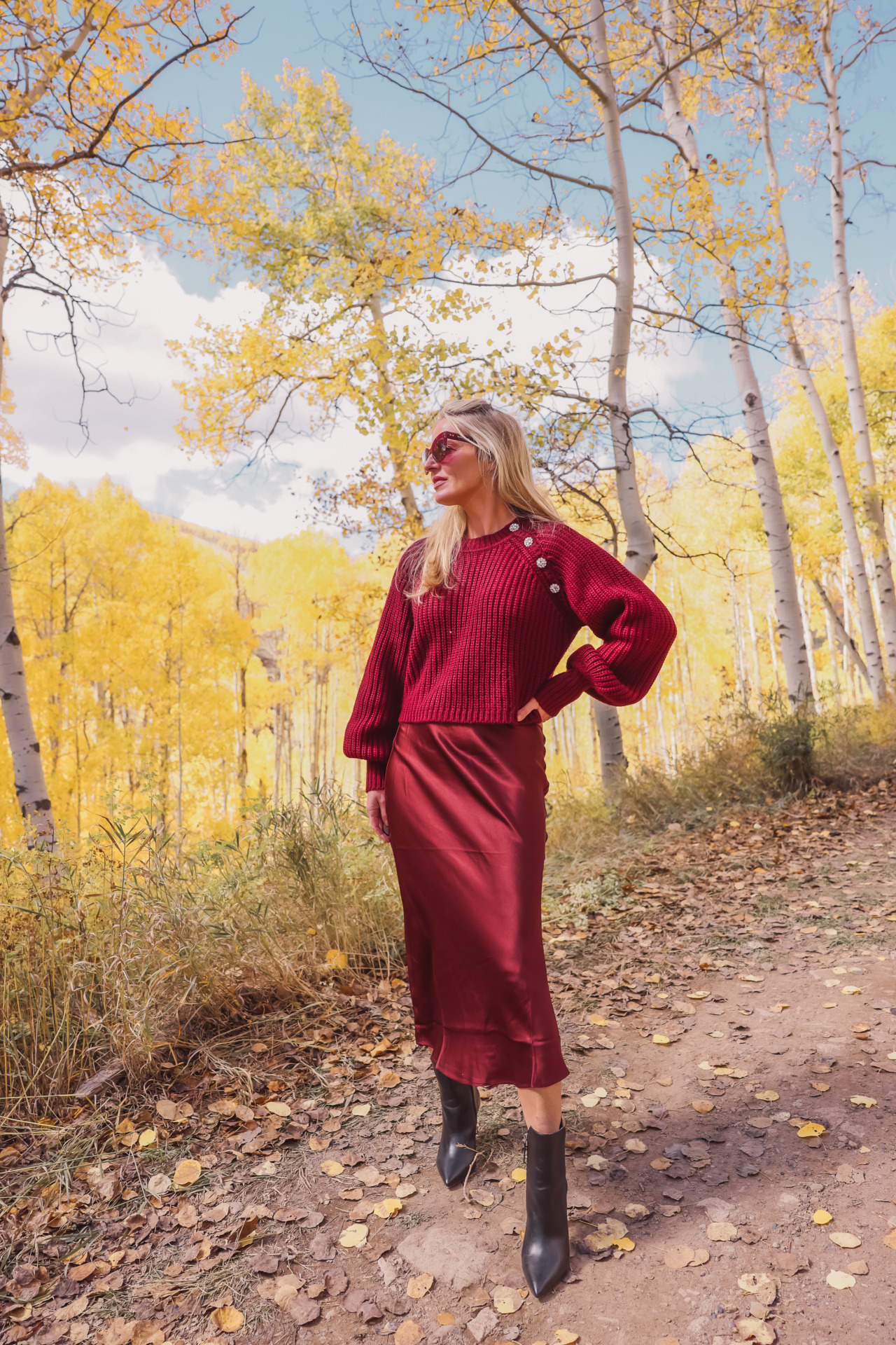 colors to wear this fall, burgundy color trend