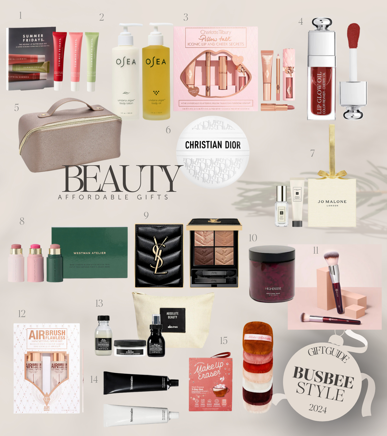 affordable gift guide beauty lovers