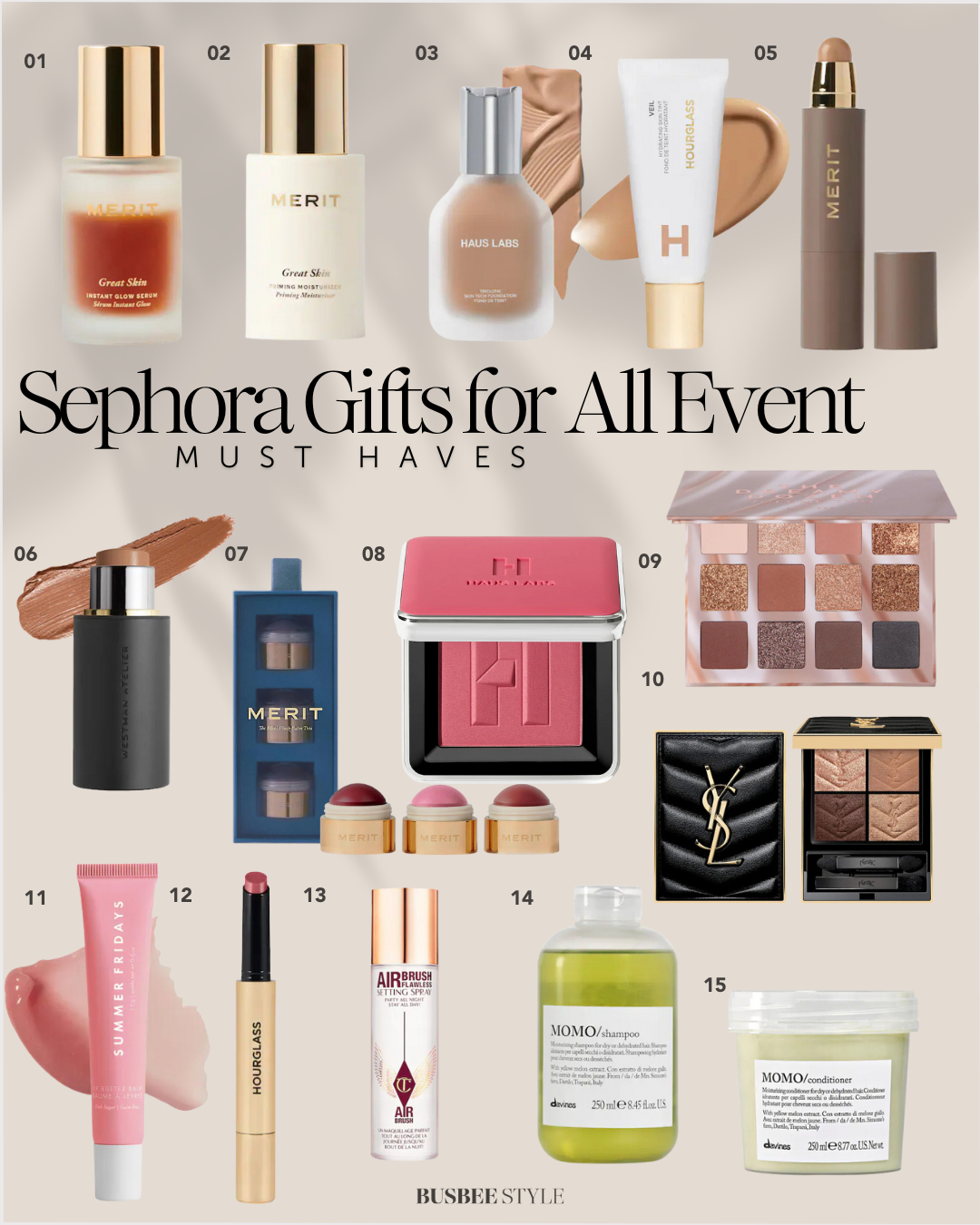 Sephora Gifts for All Event Must-Haves