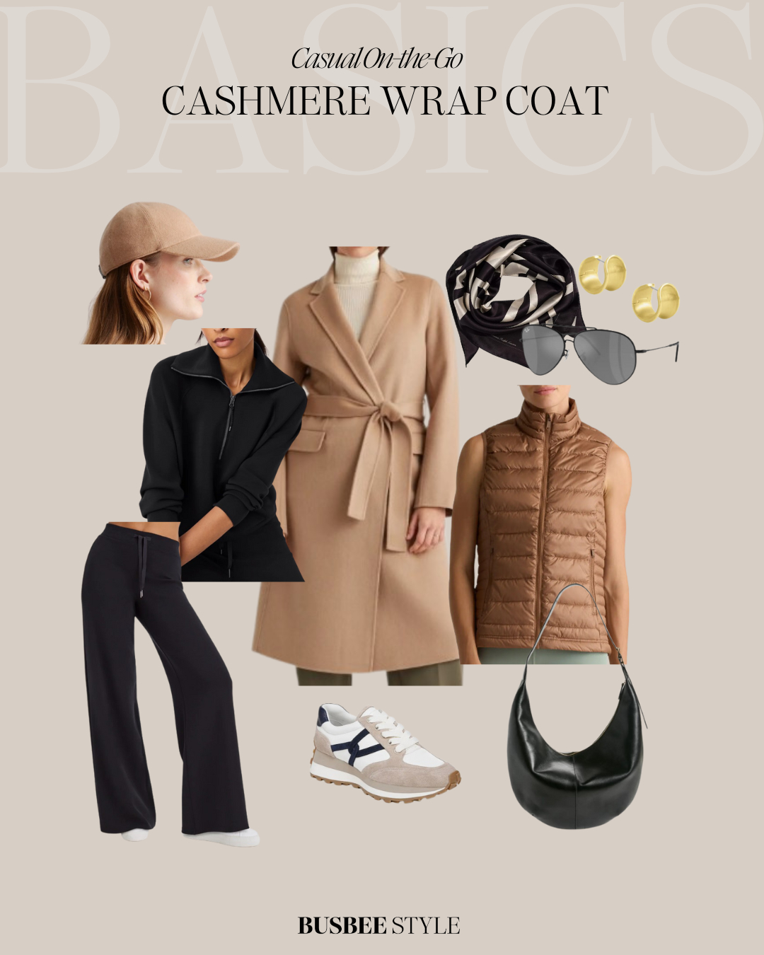 ways to style a wrap coat