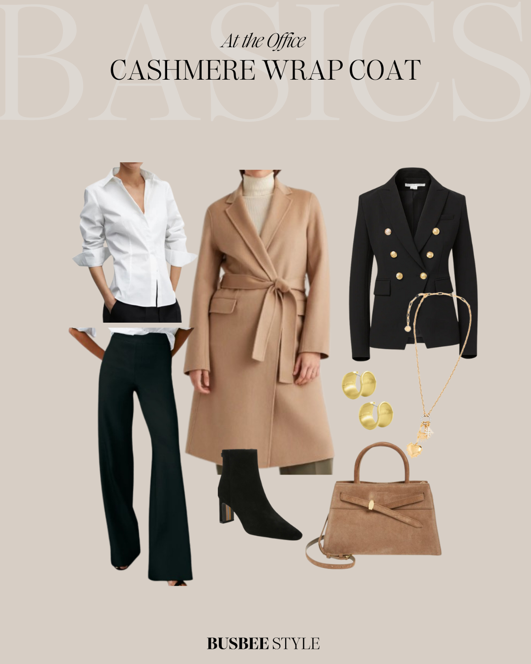 ways to style a wrap coat